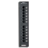 Panduit® DP12688TGY DP6 Plus 12-Port Patch Panel (RoHS Compliant)